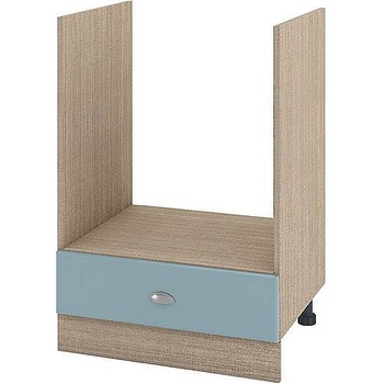 Image 1 of ИРИМ Долен кухненски шкаф за вградена фурна Сити МФ-Деним мат-06-36 60 см