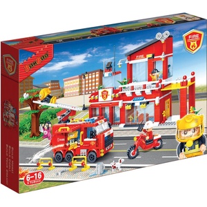 BanBao Конструктор, BanBao, Пожарно управление, 828 части (B7101)