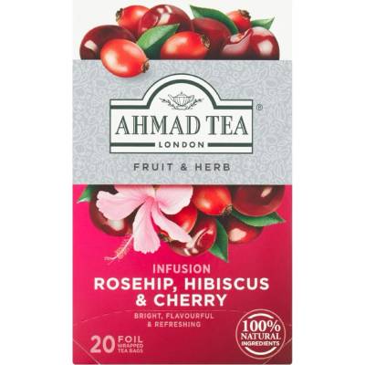 AHMAD TEA Fruit Tea Rosehip & Cherry 40 g