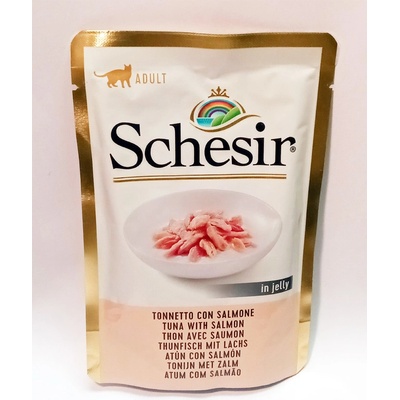 Schesir Cat Adult Tuňák a Losos 85 g