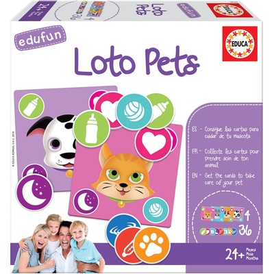 Educa Детски пъзел Educa - Домашни любимци, 40 части (EDU18125)