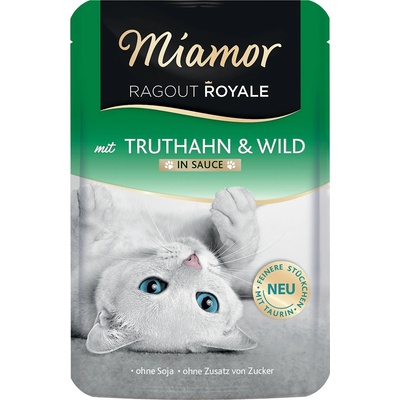 Miamor Ragout Royale v omáčke morka & divina 22 x 100 g