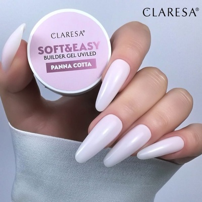 Claresa stavební gel na nehty PANNA COTTA 12 g