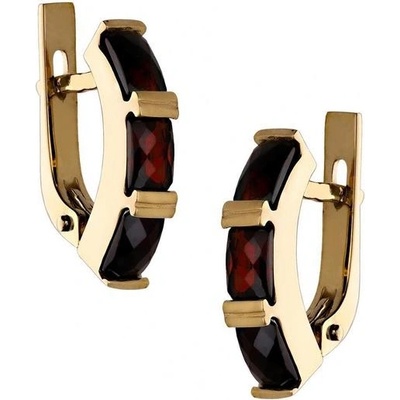 Zlaton náušnice žluté zlato 000370705246