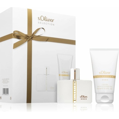 s.Oliver Selection Women EDT 30 ml + s.Oliver Selection Women sprchový gel s parfemací 75 ml