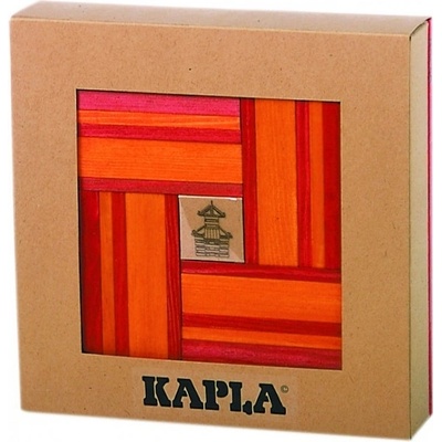 Kapla 40 DuoColor červená