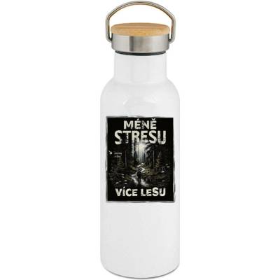 123TRIKO termoska Méně stresu více lesů 500 ml narozeniny