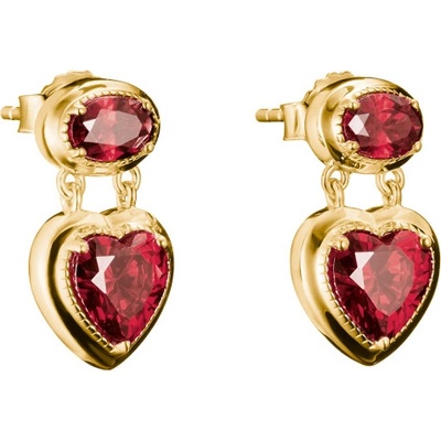 THOMAS SABO náušnice Red Heart H2340-414-10