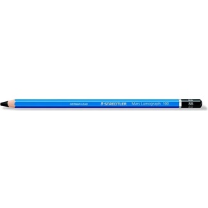 STAEDTLER Графитен молив, 8B, шестоъгълен, STAEDTLER "Mars Lumograph 100" 100-8B (100-8B)