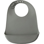 Interbaby Силиконов лигавник Interbaby - С джоб, тъмносив (SI002-76) - ozone