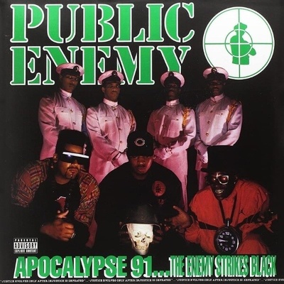Public Enemy - Apocalypse 91... The Enemy Strikes Black (Tranpsarent Green vinyl) 2 LP