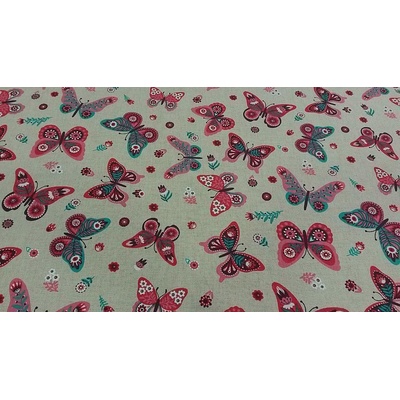 Dekoračná látka MOTÝL šírka 140 cm