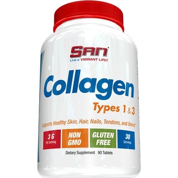 San Collagen Type 1 & 3, 90 Tablets