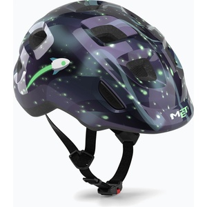 MET Детска велосипедна каска MET Hooray space glow in the dark