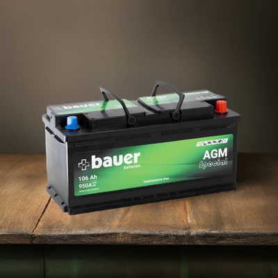 Bauer AGM 12V 106Ah 950A BA60602
