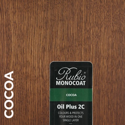 Rubio Monocoat Oil 2C Cocoa - Двукомпонентно масло за вътрешна употреба (5992)
