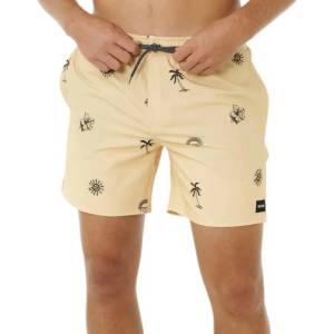 Rip Curl Бански гащета Rip curl Sessions Volley swimming shorts - Yellow (Straw)
