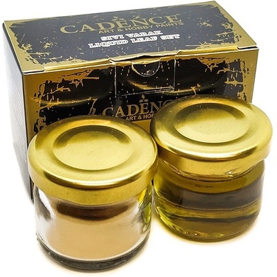Cadence Tekuté zlato imitace sada 30 + 30 ml – Zboží Dáma