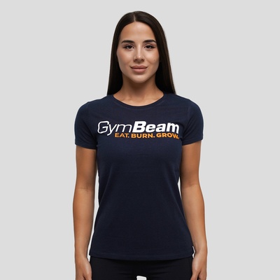 GymBeam Дамска тениска Grow Navy L