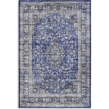 Mujkoberec Original Asya 106039 Dark blue Cream Modrá