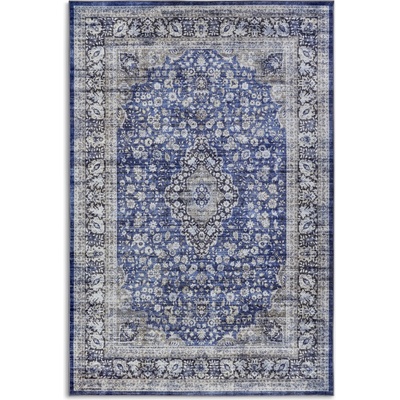 Mujkoberec Original Asya 106039 Dark blue Cream Modrá