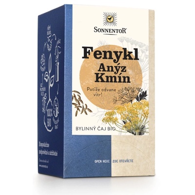 SONNENTOR - Резене Анасон Кимион, пакетчета чай, био, 18 бр