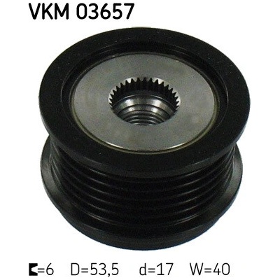 Voľnobeżka alternátora SKF VKM 03657