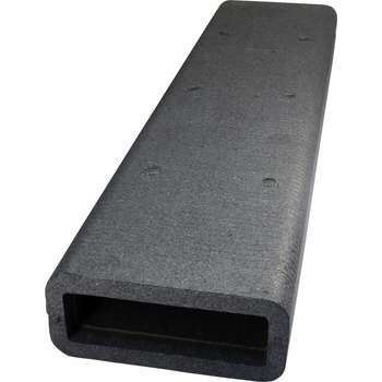 Image 1 of Dalap Изолация за правоъгълна PVC тръба 220x90 мм, дължина 1 м (4020)