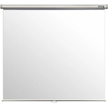 Acer Екран за проектор Acer M87-S01MW, 70" x 70", 1: 1, стенен/таванен монтаж, Matte White, ръчен (JZ. J7400.002) (ACER PROJECT SCREEN M87-S01MW)