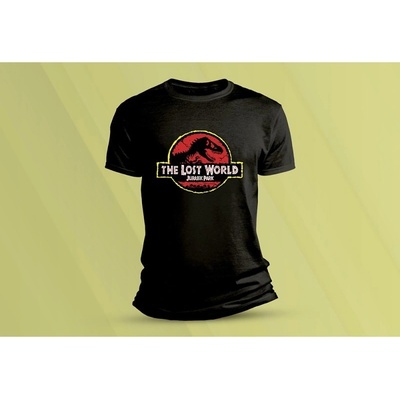 Sandratex dětské bavlněné tričko Jurassic Park 5 černá
