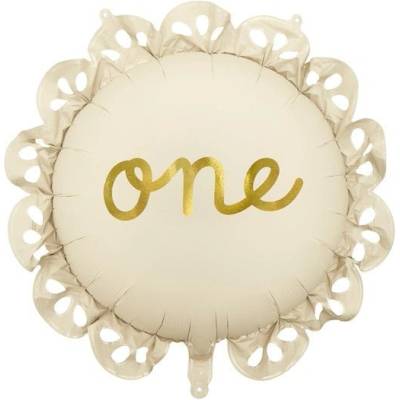 Party Deco Фолиев балон „One с волани (FB236)