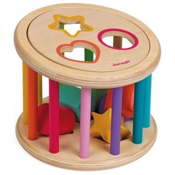 Janod - Дървен сортер с формички (J05336)