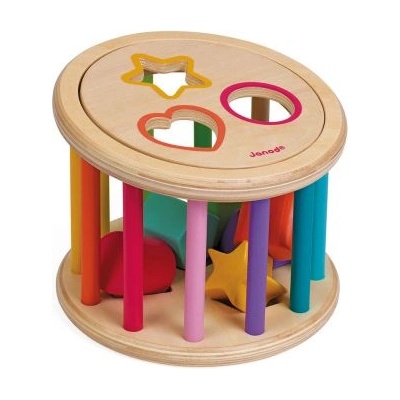 Janod - Дървен сортер с формички (J05336)