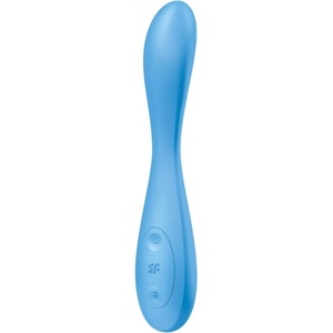 Satisfyer G-spot Flex 4 - вибратор за G-точка с управление чрез приложение (тюркоазен)