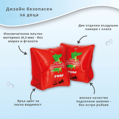 Reer 66024 Reer надуваеми плувки (NEW024143)