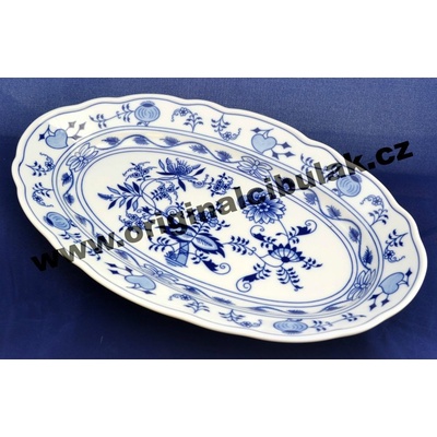 Český porcelán Dubí Cibuláková misa oválna 35 cm