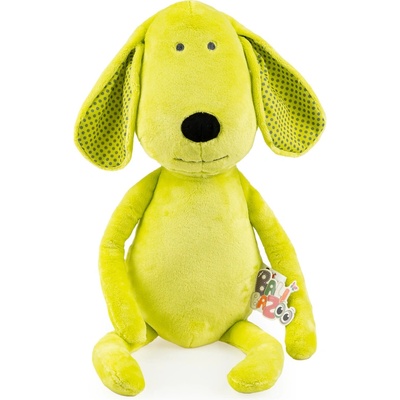 Moni Мека играчка За Гушкане Dog 58cm зелен 81988 (111060)