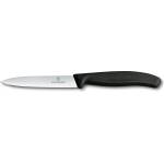 Victorinox Нож за зеленчуци 10 см, черен, пластмаса, Victorinox (VN67703)