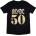 AC/DC Bolt Array Black 2XL Риза (ACDCTS114MB05)