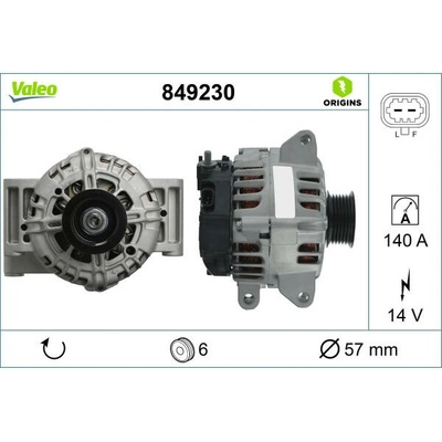 generátor VALEO 849230