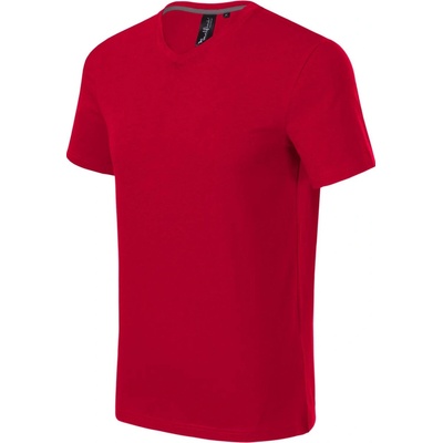 Malfini Premium tričko Action V-neck 700 formula červená
