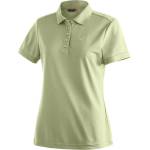Maier Sports Дамска поло тениска Maier Sports Women's Ulrike Polo shirt - Green Foam - размер 38 (EU) (116-5504-3413)