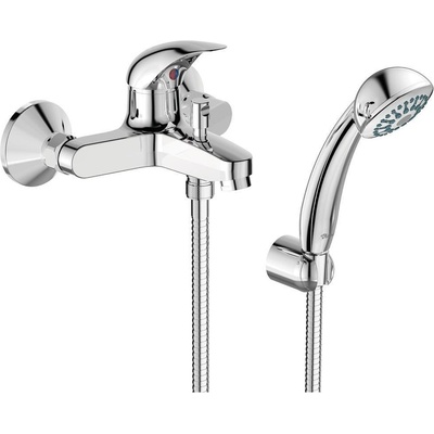 Vidima Стенен смесител за вана/душ B4227AA, Vidima, с аксесоари (B4227AA)