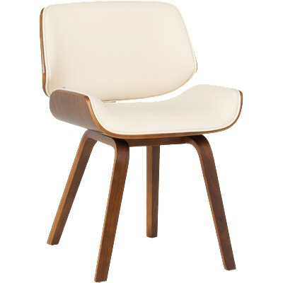 Carmen Трапезен стол Carmen 9976 - орех-крем