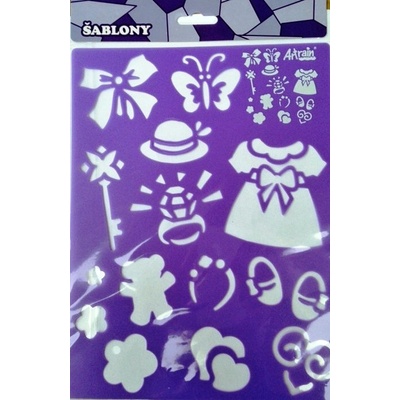 Kreslící šablony Princezny