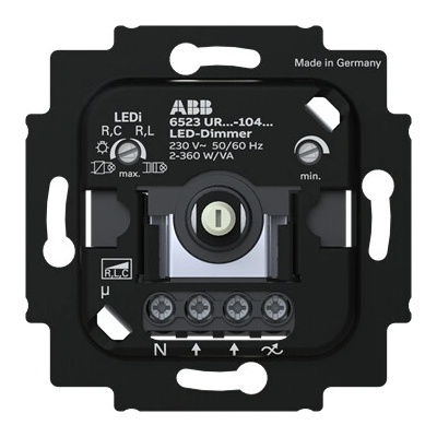 ABB Tělo 2CKA006512A0354 stmívače LED, pro otočné ovládání a tlačítové spínání 2CKA006512A0354