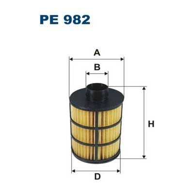 FILTRON Palivový filter PE982