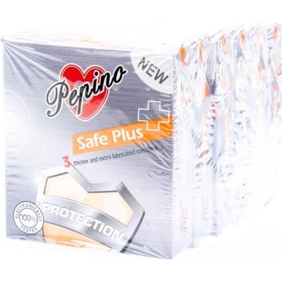 Pepino Safe Plus kondomy 6 x 3 ks