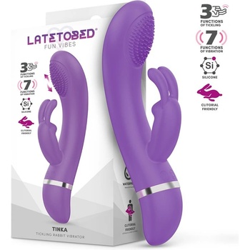 LATETOBED Tinka Tickling Rabbit Vibrator Purple