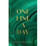 Abrams & Chronicle Books Malachite Green One Line a Day : A Five-Year Memory Book | Chronicle Books, Chronicle
